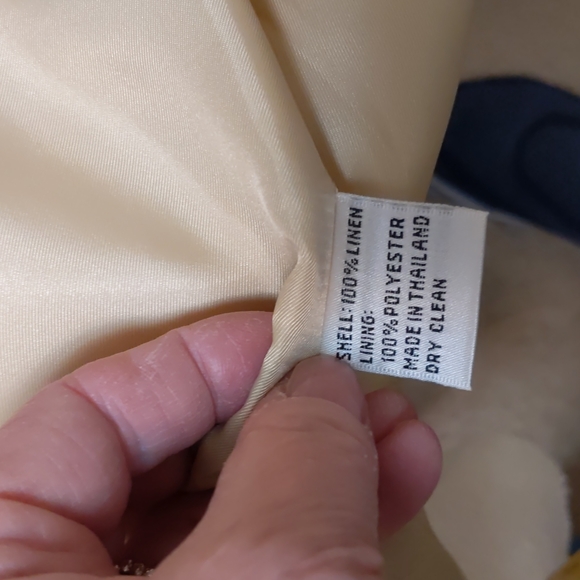 COPY - Three jackets straw colored from Talbot's fusha from le suit,  teal by a… - Picture 10 of 16